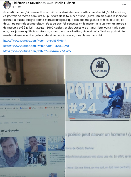 philemon le con qui menace de porter plainte le 13 juin 2024.png