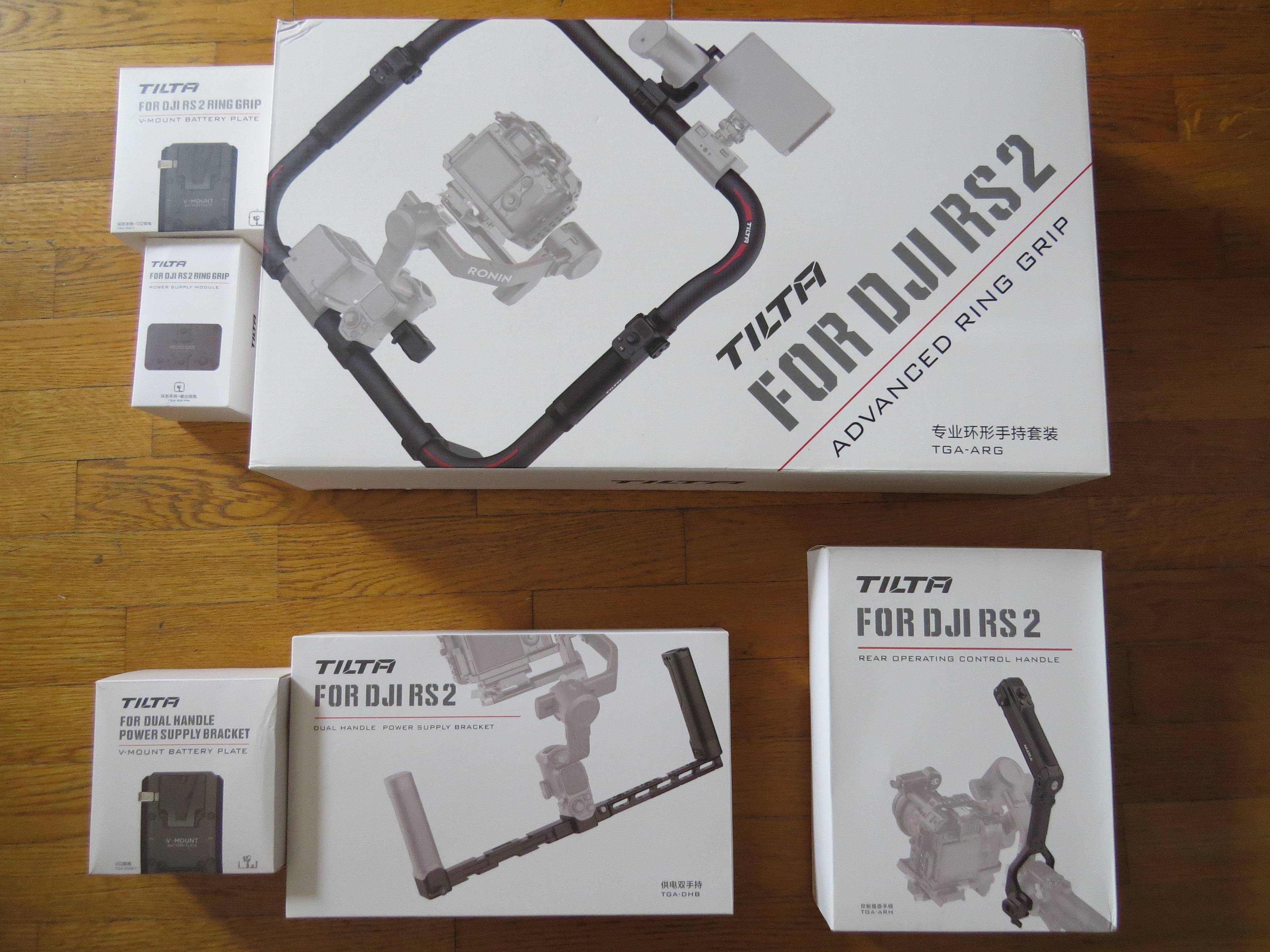 ENSEMBLE COMPLET TILTA POUR DJI RS 2/3/4 pro (combo)